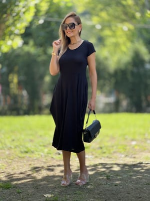Siyah Şalvar Elbise