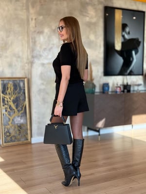 Siyah Şort Etek