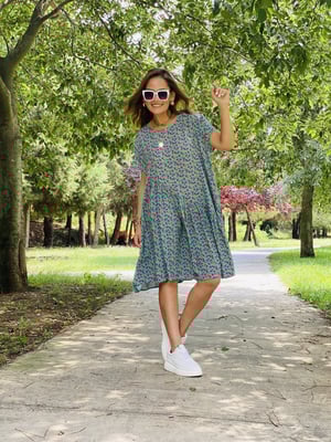 Verev Kesim Oversize Elbise