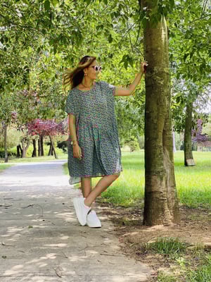 Verev Kesim Oversize Elbise