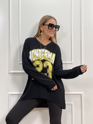 Wonderman Siyah Sweatshirt