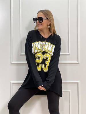 Wonderman Siyah Sweatshirt
