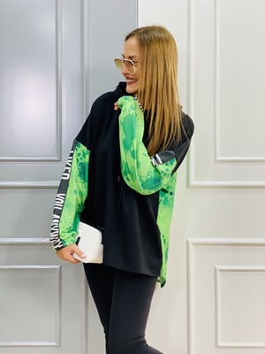 Yeşil Siyah Sweatshirt