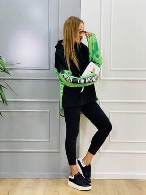 Yeşil Siyah Sweatshirt