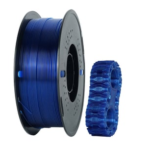 Kingroon PETG Basic Fluo Mavi Filament 1.75mm 1kg