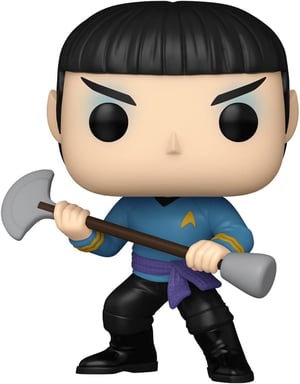 Funko Pop Star Trek Spock with Vulcan Lirpa 1751