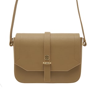 Bej Blatt Kadın Postacı Çantası