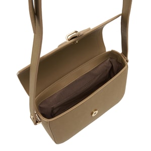 Bej Blatt Kadın Postacı Çantası
