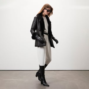 Debora Kahve Kadın Kürk Ceket