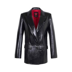 K15132 KADIN DERİ BLAZER CEKET X KEIN