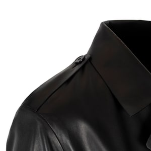 K15136 UNISEX DERİ GÖMLEK X KEIN