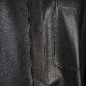 K15136 UNISEX DERİ GÖMLEK X KEIN