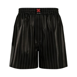 K15137 UNISEX DERİ ŞORT X KEIN