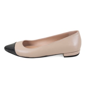 Kadın Vizon Deri Babet