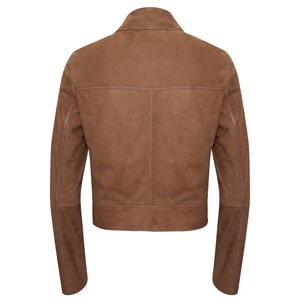 Kahve Nena Kadın Süet Ceket