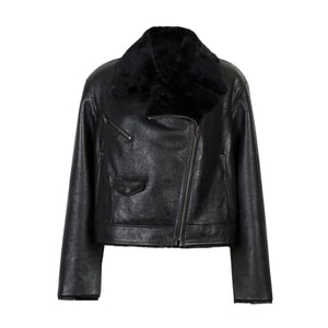 Maryan Koyu Kahve Kadın Kürk Ceket