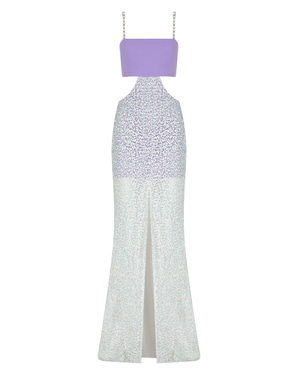 Arielle Lilac Maxi Dress