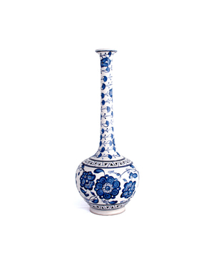 Baba Nakkaş Patterned İznik Tile Drop Vase