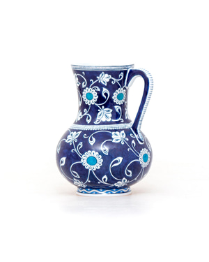 Babanakkaş Patterned İznik Tile Jug Replica