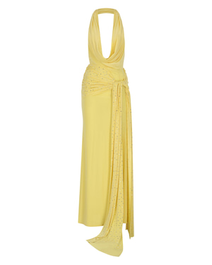 Blaze Pastel Yellow Maxi Dress