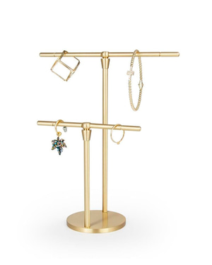 Brazen Handmade Brass Double Necklace Pendant Hanger