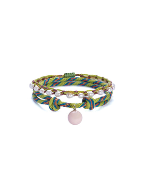 Bubble Pearl Anklet Set