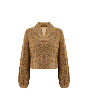 Caroline shirt in Eden Gold