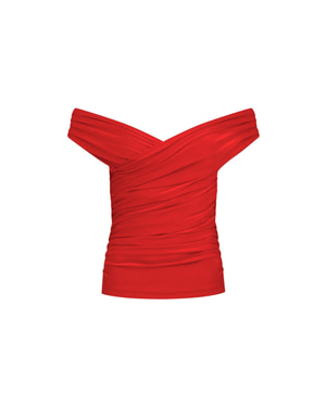 Cheri Blouse Fiery Red