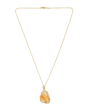 Citrine Fire Element Necklace
