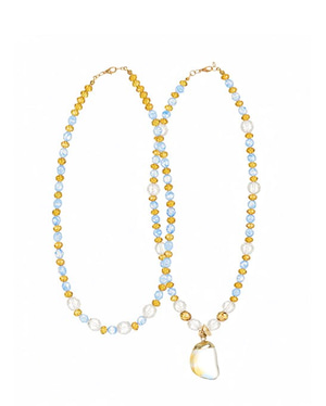 Crystal Shine Double Necklace