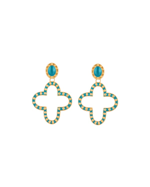 D'Abord Turquoise Earrings