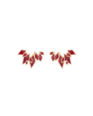Eira Red Earrings