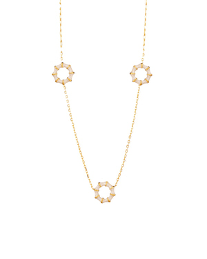 Eliane White-White Necklace
