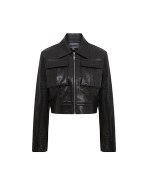 Faux Leather Jacket