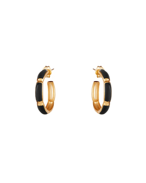 Felicia Black Earrings