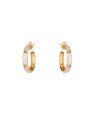 Felicia White Earrings