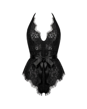 Fiorenne Bodysuit in Black
