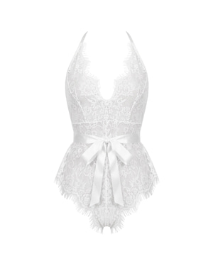Fiorenne Bodysuit in White