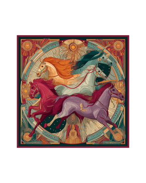 Fortuna Equestre Silk Scarf