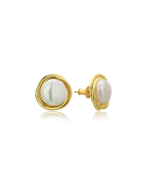Gala Baroque Spiral Earrings