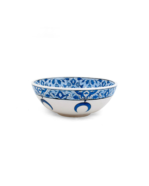 Hatay and Rumi Motif Iznik Tile Bowl