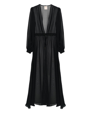 Helene Silk Chiffon Gown
