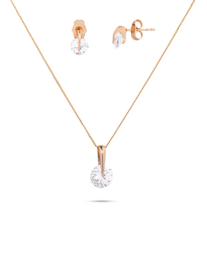 Laura Rose Gold Plated Set