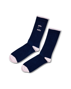 Logo Embroidered 2 Pack Socks