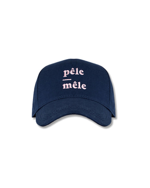 Logo Embroidered Navy Cap