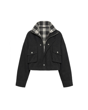 Lora Layered Jacket Black