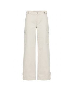 Lora Wide-Leg Trousers Ivory