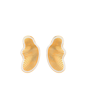 Marvel White Earrings