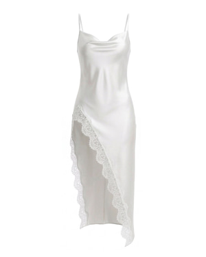 Minuit Night Dress in White