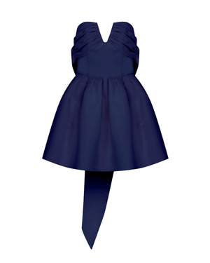 Miro Strapless Mini Dress Midnight Blue
